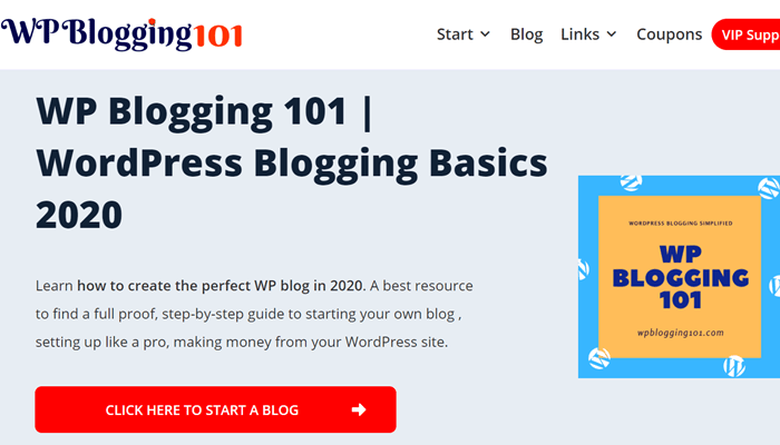 elementor site examples wp blogging 101