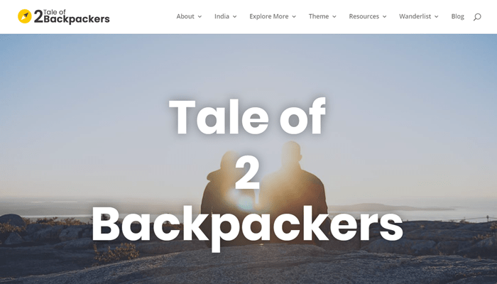extra theme examples tale of 2 backpackers