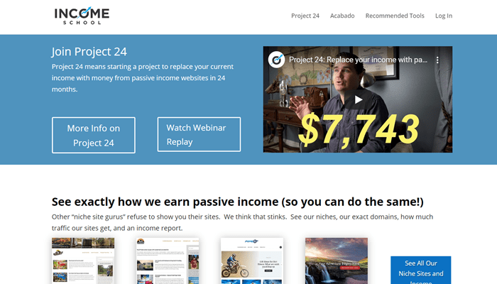siteground website examples income school