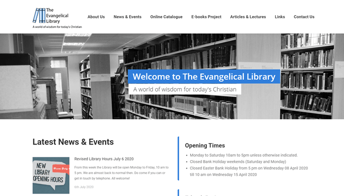 the7 theme examples evangelical library